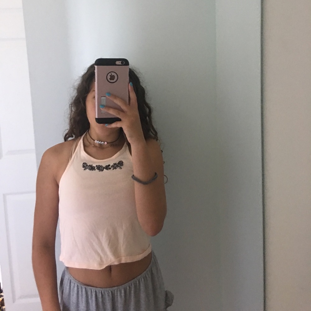 Pacsun pink tank top